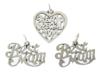 3 STERLING SILVER CHARM PENDANTS BY JAMES AVERY PIC-0