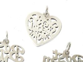 3 STERLING SILVER CHARM PENDANTS BY JAMES AVERY