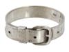 ITALIAN 925 STERLING SILVER BELT RING BY GUCCI PIC-0