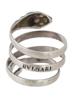 ITALIAN STERLING SILVER SNAKE RING BY BVLGARI PIC-1