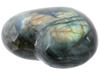 HAND CARVED NATURAL LABRADORITE HEART STONE PIC-3