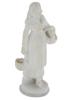 VINTAGE EUROPEAN MARBLE SCULPTURE OF PEASANT WOMAN PIC-1