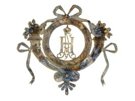 RUSSIAN OFFICER BADGE OF MOSCOW INFANTRY REGIMENT IOB