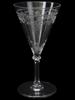 FRENCH LOUIS XV STYLE CRYSTAL WINE GLASSES SET PIC-5