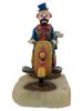 VINTAGE AMERICAN CLOWN W DOG FIGURINE BY RON LEE PIC-5