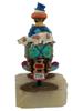 VINTAGE AMERICAN CLOWN W DOG FIGURINE BY RON LEE PIC-4