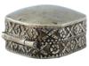 EGYPT MID CENTURY STERLING SILVER VANITY BOX PIC-2