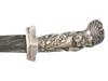 ANTIQUE JAVANESE SILVER PEDANG LURUS STRAIGHT SWORD PIC-6