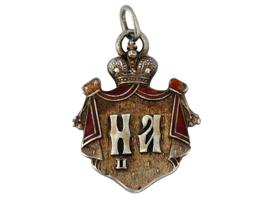 RUSSIAN IMPERIAL PENDANT TSAR NICHOLAS II CORONATION