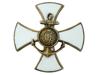 RUSSIAN IMPERIAL SILVER 199TH KRONSTADT REGIMENT BADGE PIC-0