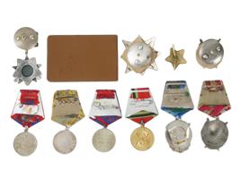 RUSSIAN SOVIET MILITARY ORDERS AND MEDALS