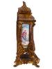 ANTIQUE 19TH C AUSTRIAN VIENNESE ENAMEL GILT CLOCK PIC-3