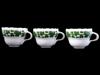 GERMAN MEISSEN PORCELAIN COFFEE CUPS SAUCERS SET PIC-2