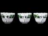 GERMAN MEISSEN PORCELAIN COFFEE CUPS SAUCERS SET PIC-3