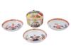 COLLECTION OF GERMAN MEISSEN PORCELAIN BOWL SAUCERS PIC-0