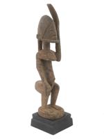 WEST AFRICAN MALI DOGON HAND CARVED WOOD FIGURE