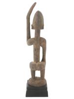 WEST AFRICAN MALI DOGON HAND CARVED WOOD FIGURE