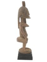 WEST AFRICAN MALI DOGON HAND CARVED WOOD FIGURE