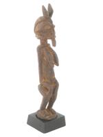 CENTRAL AFRICAN BAMBARA MALI WOOD FEMALE FIGURINE