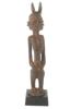 CENTRAL AFRICAN BAMBARA MALI WOOD FEMALE FIGURINE PIC-0