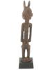 CENTRAL AFRICAN BAMBARA MALI WOOD FEMALE FIGURINE PIC-2