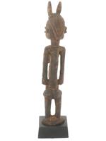 CENTRAL AFRICAN BAMBARA MALI WOOD FEMALE FIGURINE