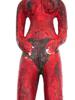 WEST AFRICAN BAULE CARVED RED WOOD FEMALE FIGURINE PIC-8