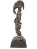 WEST AFRICAN IVORY COAST BAULE MALE FIGURINE W STAND PIC-3