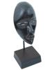 WEST AFRICAN DAN HAND CARVED WOOD MANDE TRIBAL MASK PIC-0