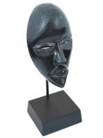 WEST AFRICAN DAN HAND CARVED WOOD MANDE TRIBAL MASK