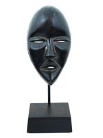 WEST AFRICAN DAN HAND CARVED WOOD MANDE TRIBAL MASK