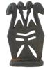 WEST AFRICAN MALI SHIWARA BAMBARA CARVED FIGURINE PIC-1