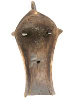 LARGE CENTRAL AFRICAN CONGO SONGYE WOODEN KIFWEBE MASK