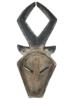 KWELET WOODEN ANTELOPE MASK GABON CENTRAL AFRICA PIC-2