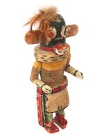 NATIVE AMERICAN KACHINA HOPI HAND CARVED WOOD DOLL