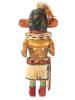 NATIVE AMERICAN KACHINA HOPI HAND CARVED WOOD DOLL PIC-2