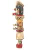 NATIVE AMERICAN KACHINA HOPI HAND CARVED WOOD DOLL PIC-4