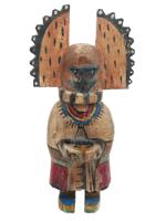 NATIVE AMERICAN KACHINA HOPI HAND CARVED WOOD DOLL