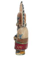 NATIVE AMERICAN KACHINA HOPI HAND CARVED WOOD DOLL