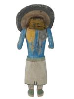 NATIVE AMERICAN KACHINA HOPI HAND CARVED WOOD DOLL