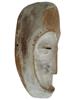 CENTRAL AFRICAN CONGO LEGA BWAMI WOODEN MASK PIC-1