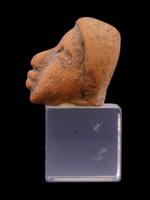 ANCIENT MESOAMERICAN PUREPECHA IRECHIKWA HEAD SCULPTURE