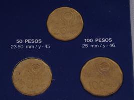 ARGENTINEAN FIFA WORLD CUP 1978 PESO COINS SET