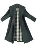 MID 20TH CEN AMERICAN ARNOLD CONSTABLE BLACK COAT PIC-0