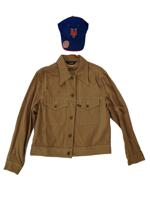 VINTAGE AMERICAN LEE MENS JACKET WITH METS CAP