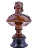 ANTIQUE BRONZE BUST BY CHRISTIAN KEIL KAISER WILHELM I