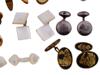 LARGE COLLECTION OF EARLY 20TH C JEWELRY CUFF LINKS PIC-4