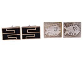 VINTAGE MENS STERLING SILVER CUFFLINKS