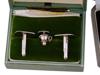 VINTAGE MENS STERLING SILVER CUFFLINKS AND TIE PINS PIC-8