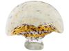 LARGE VINTAGE ART GLASS  SEASHELL DECORATION PIC-2